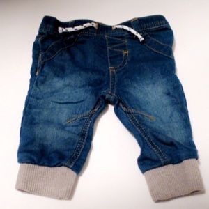 Denim Baby Joggers